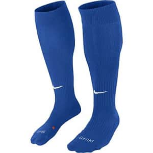 Nike Classic II Cushion Over-the-Calf Soccer Football Socks (XS, Royal blue) for $29