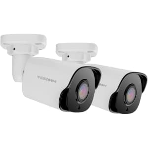 Veezoom PoE Security Camera 2-Pack for $86