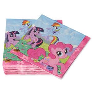 American Greetings My Little Pony Party Supplies, Paper Lunch Napkins (48-Count) for $18