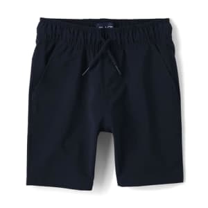 The Children's Place Boys' Uniform Quick Dry Jogger Shorts, New Navy for $13 The Children's Place Boys' Uniform Quick Dry Jogger Shorts, New Navy for $13