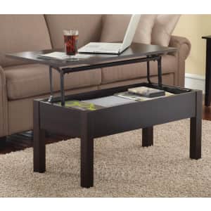 Mainstays Lift-Top Coffee Table for $60 Mainstays Lift-Top Coffee Table for $60