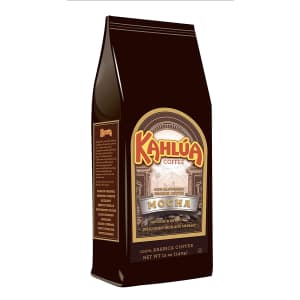 White Coffee Kahlua Mocha Gourmet 12-oz. Ground Coffee for $7.22 w/ Sub & Save