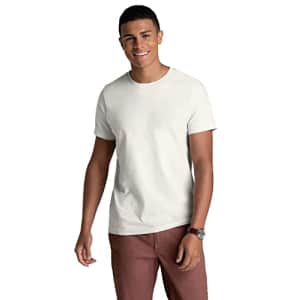 Fruit of the Loom Men's Recover Cotton T-Shirt Made with Sustainable, Low Impact Recycled Fiber, for $8 Fruit of the Loom Men's Recover Cotton T-Shirt Made with Sustainable, Low Impact Recycled Fiber, for $8