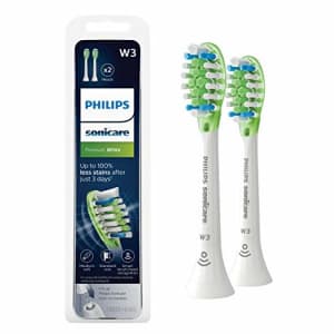 Philips Sonicare Genuine W3 Premium White toothbrush head, HX9062/65, 2-pk, white for $49 Philips Sonicare Genuine W3 Premium White toothbrush head, HX9062/65, 2-pk, white for $49