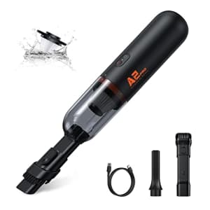 Handheld Vacuum Cleaner, Baseus Car Vacuum Cordless Rechargeable with Ultra Low Noise and 3H Type-C for $36