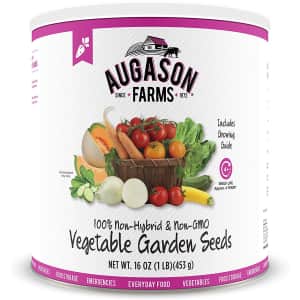 Augason 1-lb. Vegetable Garden Seeds for $25 Augason 1-lb. Vegetable Garden Seeds for $25