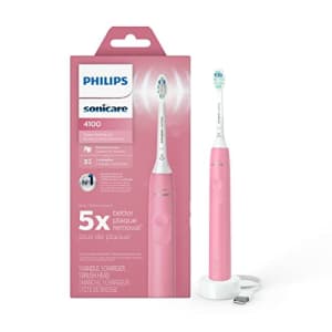 Philips Sonicare 4100 Rechargeable Electric Toothbrush: $30