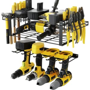 Godboat Wall-Mounted Power Tool Organizer for $19
