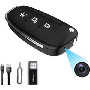 Yvoer Car Key Spy Camera for $30