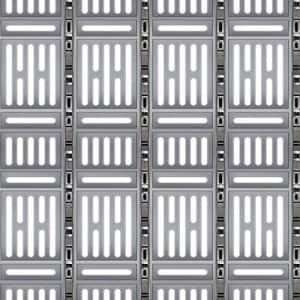 Beistle Party Supplies Space Station Backdrop, 4' x 30', Gray/Black/White for $17