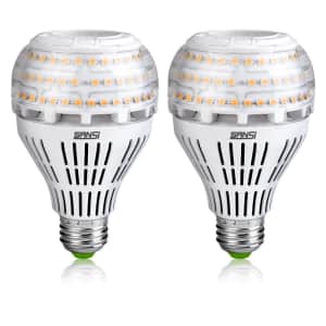 Sansi 22W A21 LED Light Bulb 2-Pack for $24 Sansi 22W A21 LED Light Bulb 2-Pack for $24