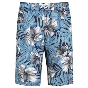 Kanu Surf Men's Standard Iconic Swim Trunks (Regular & Extended Sizes), Poolside Black/Denim for $16 Kanu Surf Men's Standard Iconic Swim Trunks (Regular & Extended Sizes), Poolside Black/Denim for $16