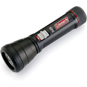 Coleman 250M Battery Guard LED Flashlight for $6