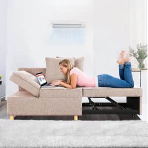 Sejov 4-in-1 Convertible Sofa Bed for $189