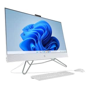 HP 27" Full HD Touchscreen All-in-One Desktop Computer - AMD Ryzen 7 5700U 8-Core up to 4.30 GHz for $859