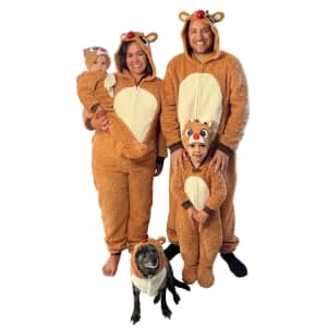 Rudolph Men's & Women's Family Christmas Union Suit for $20 Rudolph Men's & Women's Family Christmas Union Suit for $20