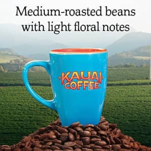Kauai Coffee Kauai Whole Bean Coffee, Koloa Estate Medium Roast - Arabica Coffee From Hawaiis Largest Coffee for $16