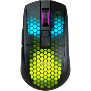 Roccat Burst Pro Air Lightweight Wireless Optical Gaming Ambidextrous Mouse for $40