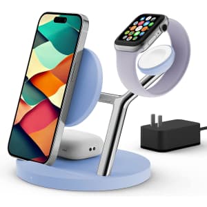 5-in-1 Wireless Charging Station for $16
