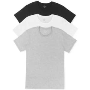 Calvin Klein Men's V Neck Crew Neck T-Shirt 3-Pack for $25