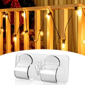 Brightown Outdoor Light Clips 30-Pack w/ 35 Adhesive Strips for $4 Brightown Outdoor Light Clips 30-Pack w/ 35 Adhesive Strips for $4