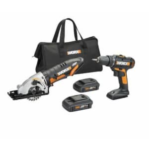 Worx 20V Drill Driver & 3" Worxsaw Combo Kit for $80 Worx 20V Drill Driver & 3" Worxsaw Combo Kit for $80