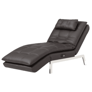 Relax A Lounger Arnold Convertible Chaise Lounge / Sleeper w/ USB for $183