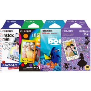 Fujifilm instax mini 10-, 20-, or 30-Pk. Film at Groupon: Up to $33 off