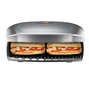 George Foreman 9-Serving Classic Plate Electric Indoor Grill for $20 George Foreman 9-Serving Classic Plate Electric Indoor Grill for $20