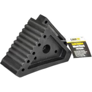 MaxxHaul Solid Rubber Wheel Chock for $10 MaxxHaul Solid Rubber Wheel Chock for $10