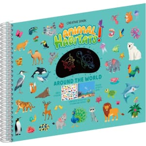 Animal Sticker Book for $13