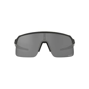 Oakley Men's OO9463 Sutro Lite Rectangular Sunglasses, Hi Res Matte Carbon/Prizm Black, 39 mm for $204