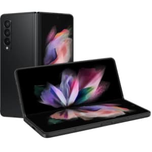 Samsung Galaxy Z Fold3 5G 256GB Android Smartphone for $1,000 (or less) w/ activation Samsung Galaxy Z Fold3 5G 256GB Android Smartphone for $1,000 (or less) w/ activation