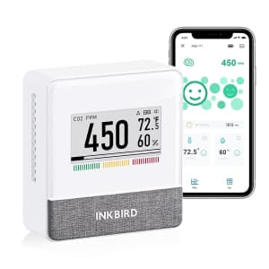 Inkbird Portable CO2 Detector for $102