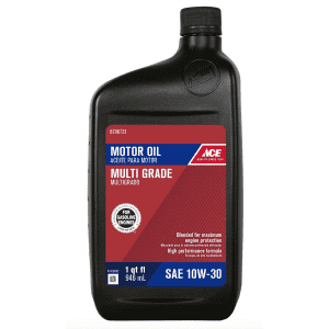 Ace 10W-30 4 Cycle Engine Motor Oil for $2.49