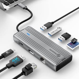 8-in-1 USB-C Hub: $13.19