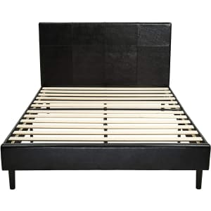 AmazonBasics Upholstered Queen Platform Bed Frame for $132 AmazonBasics Upholstered Queen Platform Bed Frame for $132