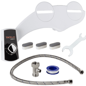 Tacklife Bidet Attachment w/ Dual Nozzles & Adjustable Pressure for $20 Tacklife Bidet Attachment w/ Dual Nozzles & Adjustable Pressure for $20