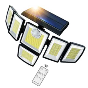 6-Head Solar Outdoor Light for $20 w/ Prime