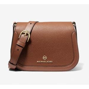 Michael Michael Kors Lucie Small Pebbled Leather Crossbody Bag for $99