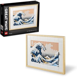 LEGO Art Hokusai The Great Wave for $85 LEGO Art Hokusai The Great Wave for $85
