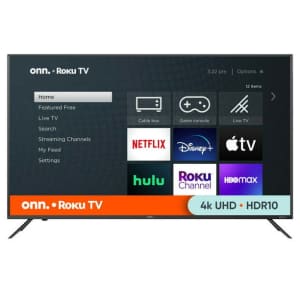 Onn 100097811 50" 4K LED UHD Roku Smart TV for $148 Onn 100097811 50" 4K LED UHD Roku Smart TV for $148