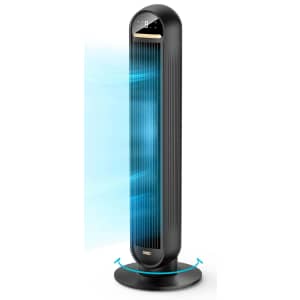 Dreo 36" Standing Oscillating Floor Tower Fan w/ Remote for $57