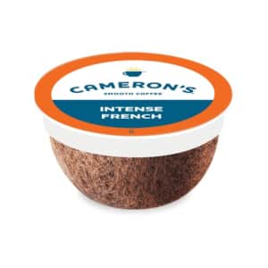 Cameron's Coffee Single Serve Pods, Intense French, 12 Count (Pack of 1) for $17
