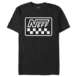 NEFF Racer Young Men's Short Sleeve Tee Shirt, Black, Large for $19