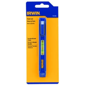IRWIN Tools Pocket Level, Blue, (1794485) for $14