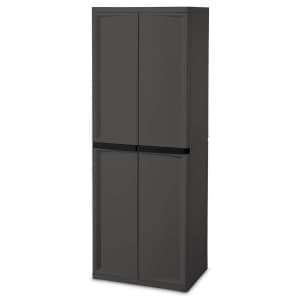 Sterilite Adjustable 4-Shelf Storage Cabinet for $124