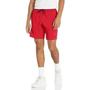 Reebok Men's Standard Workout Ready Woven Shorts, Vector Red/Drawstring, XX-Large for $33