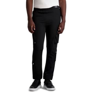 Karl Lagerfeld Men's Stretchy Everyday Sportswear Pants (size 34 only) for $17