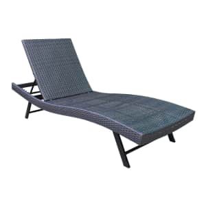 Sonoma Goods for Life Wicker Chaise Lounge Patio Chair for $84 Sonoma Goods for Life Wicker Chaise Lounge Patio Chair for $84